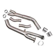 Load image into Gallery viewer, BMW M3 G80 / M4 G82 G83 S58 2020+ Resonated Single Midpipe - 304 Stainless Steel, Bolt-On