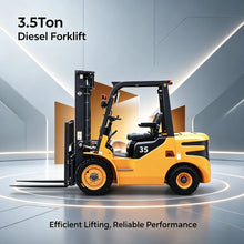 Load image into Gallery viewer, Cost-effective 3.5ton Forklift Truck, High Load Capacity &amp; Simple Maintenance, Widely Used in Distribution Centers