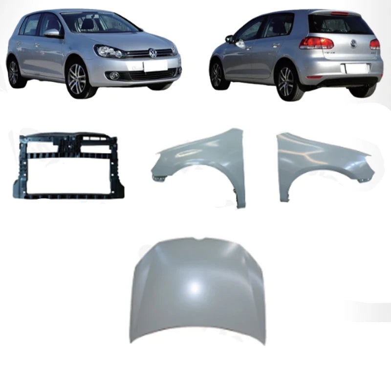 Volkswagen Golf VI 5K1 2008–2013 Front Guard (Fender) Steel 5K6821021