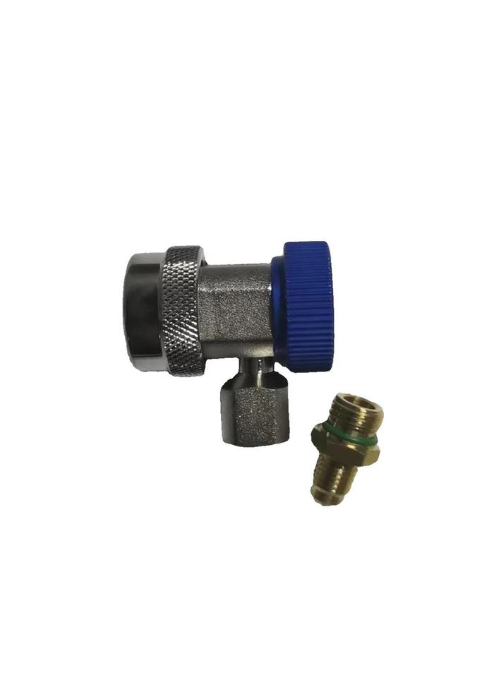 1/4 SAE AC Air Quick Coupling Adapter for R134a Compressor