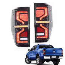 Load image into Gallery viewer, Ford Ranger T6/T7 VLAND LED Tail Lamp Set (Red/Clear) - TLT-FRD-003