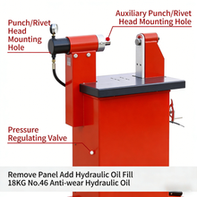 Load image into Gallery viewer, Heavy-Duty Horizontal Brake Shoe Riveting Machine, High Precision &amp; Efficiency for Truck, Bus &amp; Trailer Repair Workshops