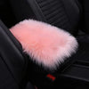 Warm Fur Plush Car Armrest Seat Box Pad For Hyundai Tucson Elantra Creta IX25 IX35 Sonata Solaris Santa Fe Accent Creta Azera