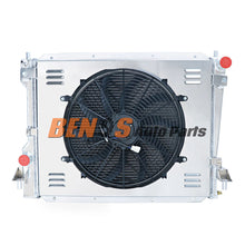 Load image into Gallery viewer, 4 Row Aluminum Radiator Shroud Fan Relay for Ford Mustang 4.6L 5.0L MT 2005-2014