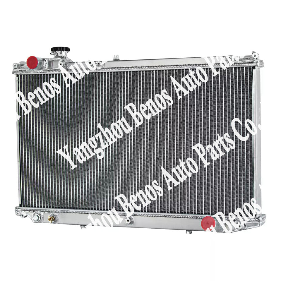 4-Row Aluminum Radiator for Toyota Aristo JZS161 2JZ-GTE Lexus GS300 GS400