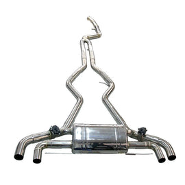 BMW M340i G20 G21 / M440i G22 G23 G26 2019-2025 B58 3.0T Valved Catback and Downpipe Exhaust System, Remote Control