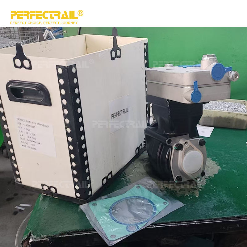 PERFECTRAIL 4123520270 4571301115 Factory Heavy Duty Truck Parts Air Brake Compressor for Mercedes Benz Axor 2 Integro O 550