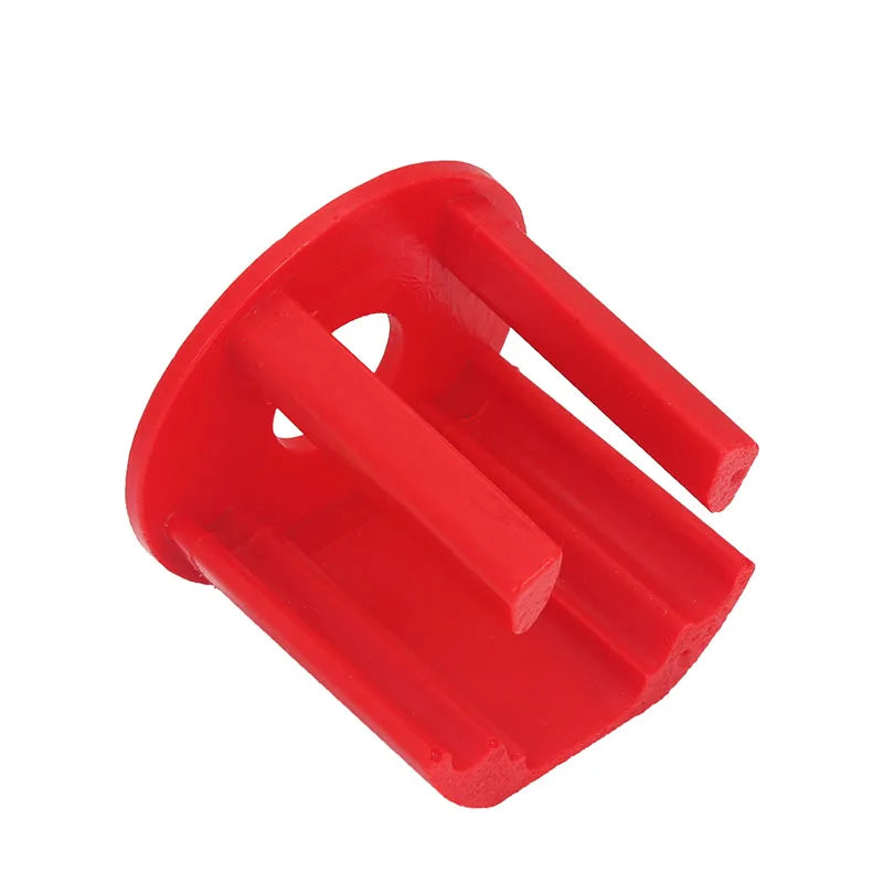 VW Golf GTI / Jetta MK5 MK6 2.0 TSI Polyurethane Dog Bone Engine Mount Insert Kit - Red 80A