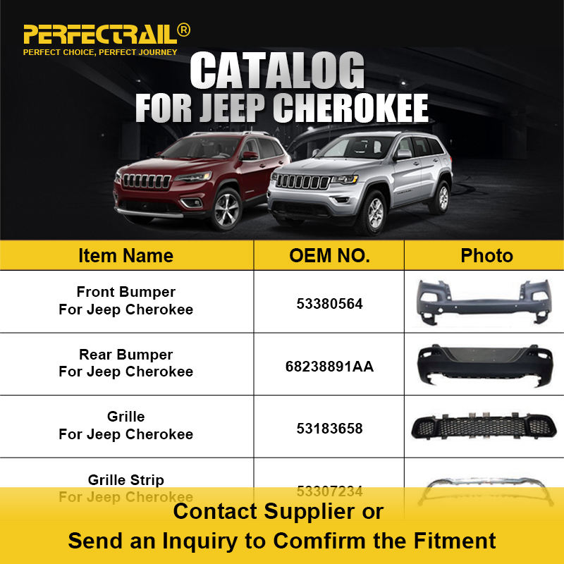 PERFECTRAIL 4X4 Off Road Car Accessories Auto Body Kit Spare Parts for Jeep Cherokee XJ KJ KL KK MJ