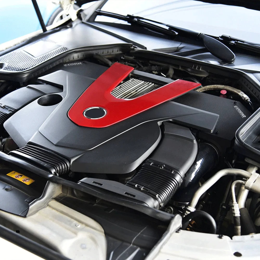 Mercedes-Benz C400 C450 C43 AMG / GLC43 2012+ M276 V6 Aluminium Cold Air Intake Kit with Silicone