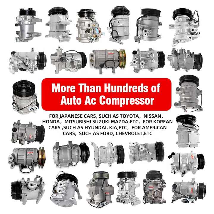 Repuestos Para Autos Parts De Aire 12v Air Conditioning Electric Car AC Compressor for Toyota Corolla Camry Yaris Lexus Japanese