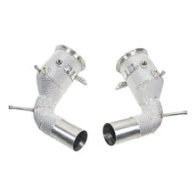 Load image into Gallery viewer, Porsche 911 992 2020+ 304 Stainless Steel Downpipes with Heat Shield