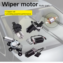 Load image into Gallery viewer, Car Wiper Motor 12V 24V Universal OEM Replacement - Front Windshield Wiper Motor Assembly IP67 Waterproof for SUV Van Pickup
