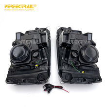 Load image into Gallery viewer, PERFECTRAIL Auto Parts Facelift Head Lamp Headlight for Land Rover Discovery 4 Upgrade Defender Style