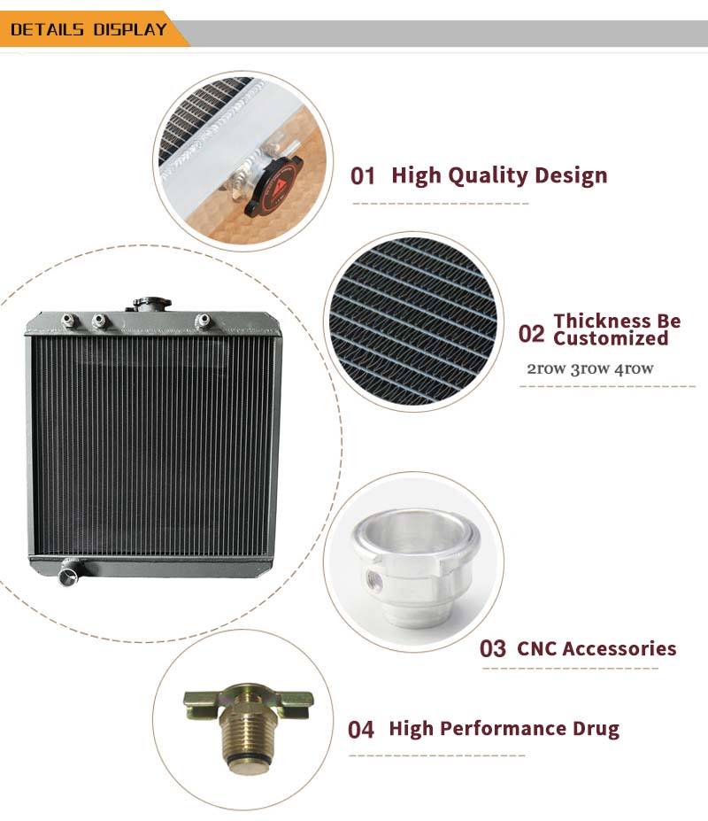 Aluminum Radiator for Exclusive Custom-made Radiator