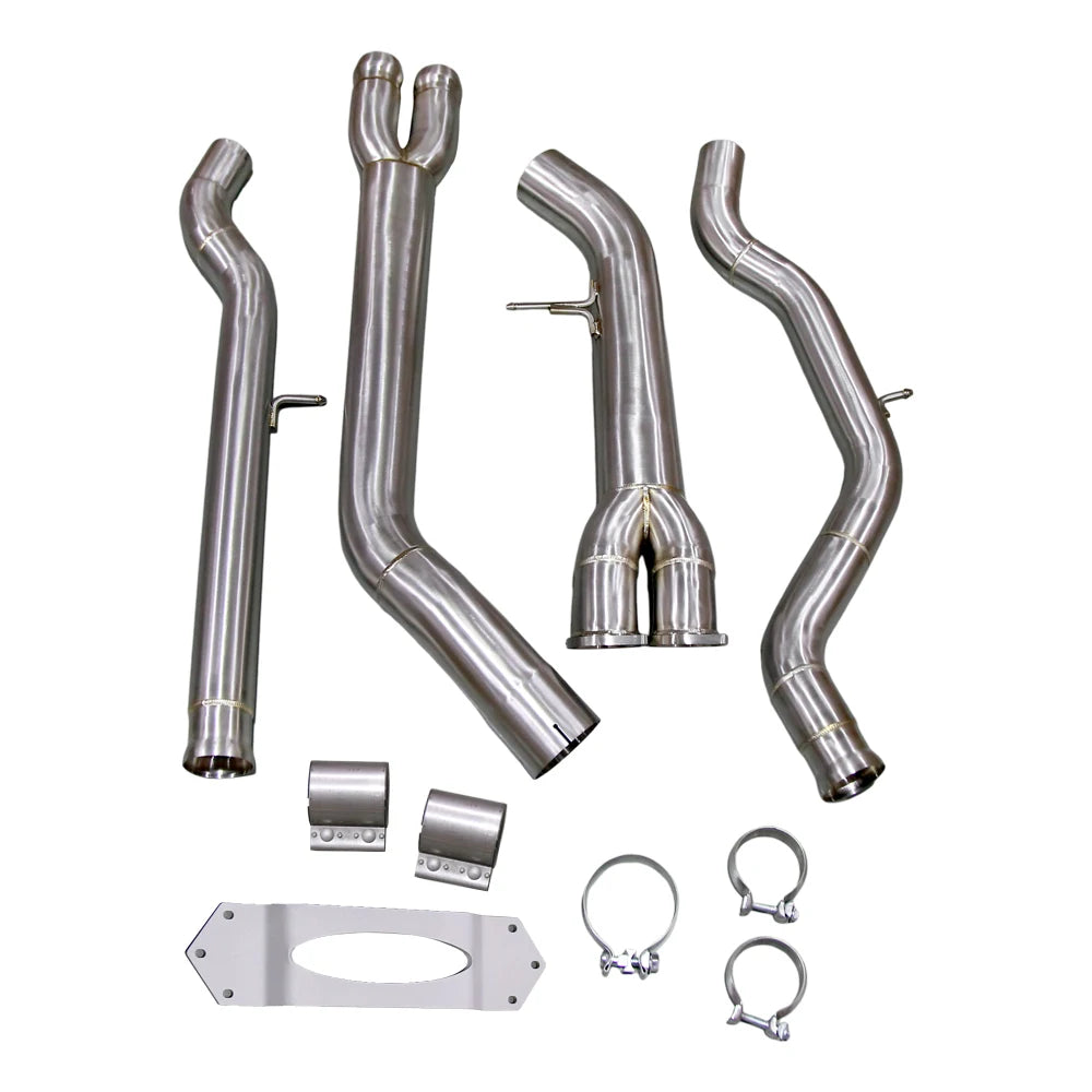BMW M3 F80 / M4 F82 F83 2014-2020 S55 3.0T Stainless Steel Bolt-On Single Midpipe