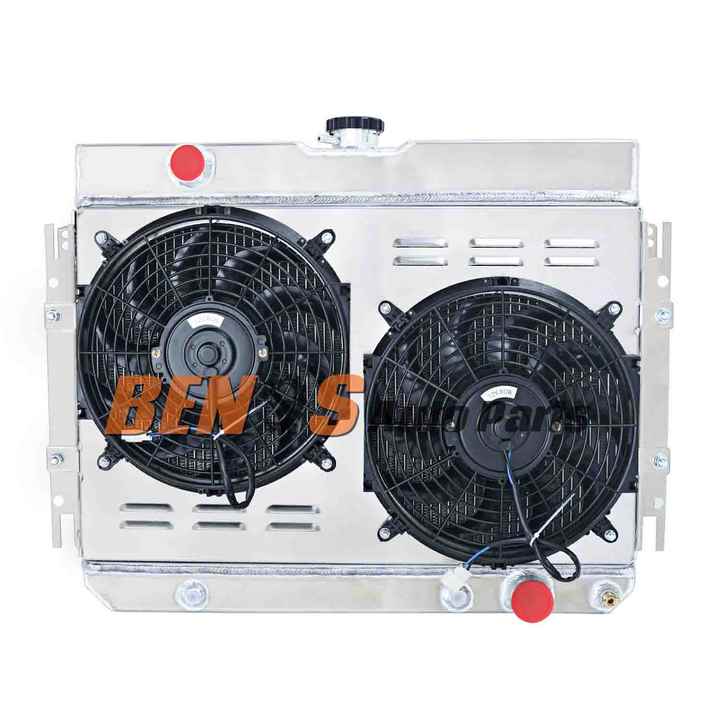 Cooling System Aluminum 2 Row Oversize ATV Radiator for 1987-2007 Yamaha Banshee YFZ 350 YFZ350