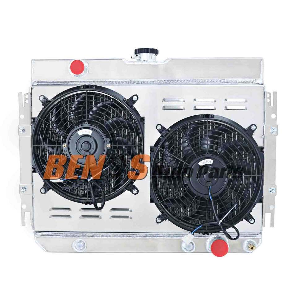 Cooling System Aluminum 2 Row Oversize ATV Radiator for 1987-2007 Yamaha Banshee YFZ 350 YFZ350