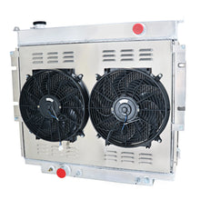 Load image into Gallery viewer, 3-Row Radiator Shroud Fan Kits for 1983-1996 Ford F250 F350 F150 6.9L 7.3L at V8