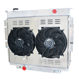 3-Row Radiator Shroud Fan Kits for 1983-1996 Ford F250 F350 F150 6.9L 7.3L at V8