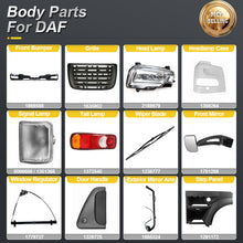 Load image into Gallery viewer, PERFECTRAIL Heavy Duty Truck Spare Parts for DAF Trucks XF 105 106 45 55 65 75 85 95 CF LF SB TB DB PX4 PX5 PX7