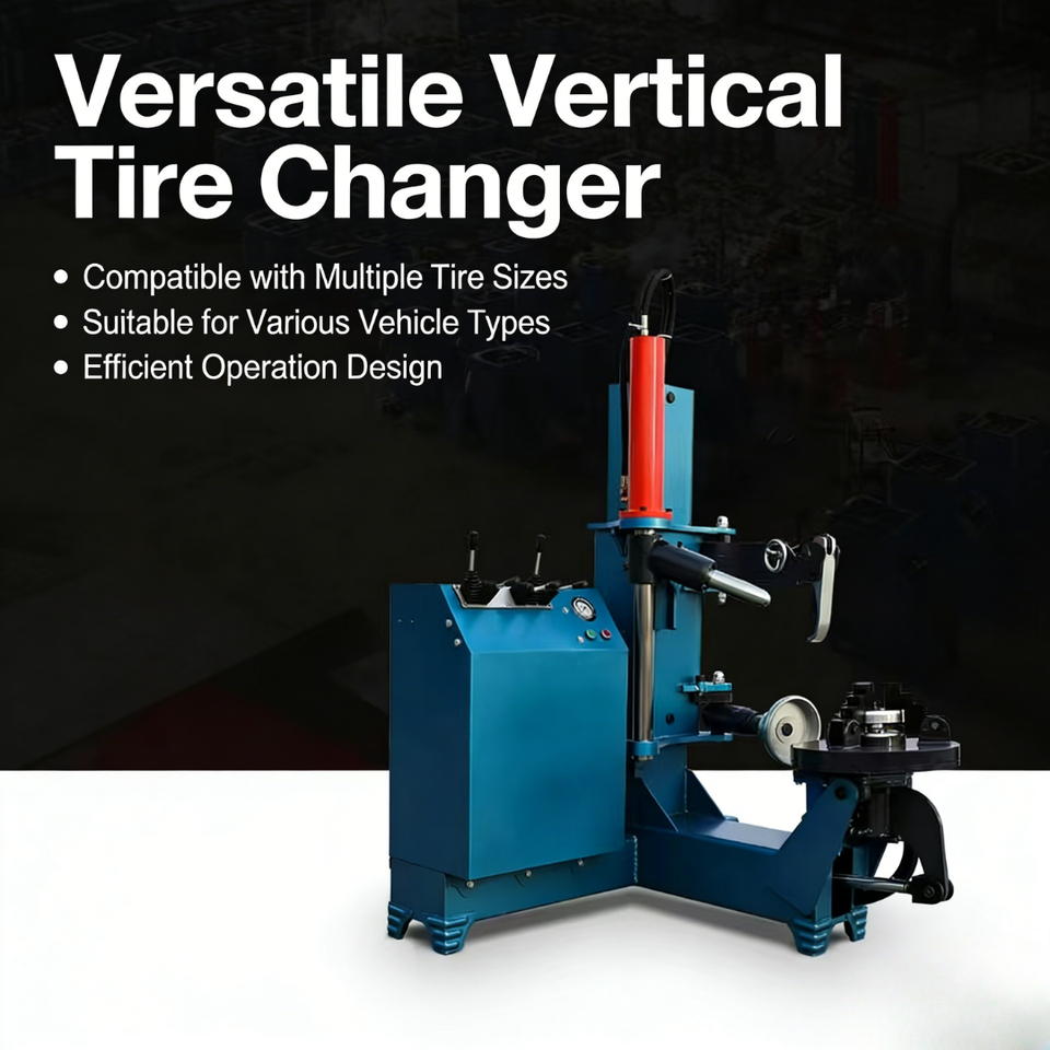Professional Vertical Tire Changing Machine, Sturdy & Durable, Stable Performance, Wide Application for Cars, Trucks & SUVs.