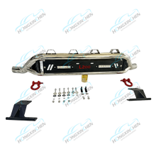 Load image into Gallery viewer, BFR-NIS-009 Nissan Navara / pickup Stainless steel bull bar with grille guard Front Bumper