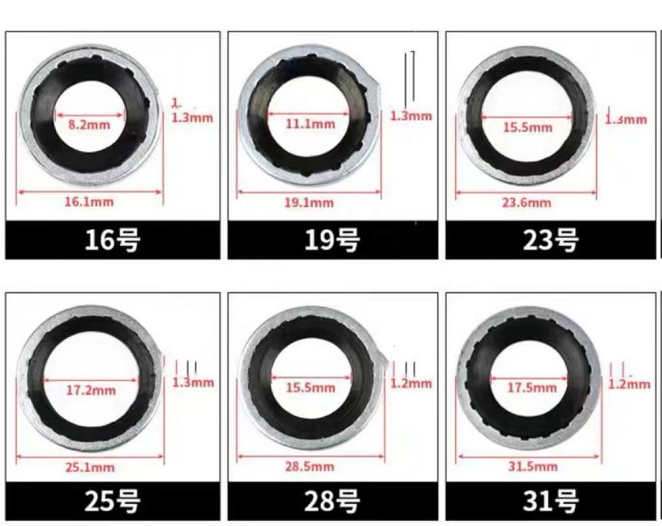 Air Conditioning Compressor Sealing Ring and Pipe Seal for Auto AC System
