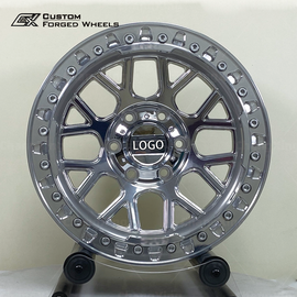 APS-HV-1601560796944 2005-2024 Toyota Hilux Set of 4 16x7 17x11 Inch 6x139.7 Forged Beadlock Wheels Off Road Rims