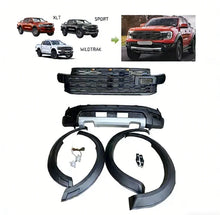 Load image into Gallery viewer, Car Body Kit for Ranger T9 XLT Sport Wildtrak Upgrade to T9 Raptor Upgrade Facelift Full Kit