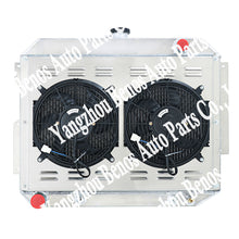 Load image into Gallery viewer, 4-Row Aluminum Radiator For 1967-1969 Chevy Camaro Pontiac Firebird Small Block