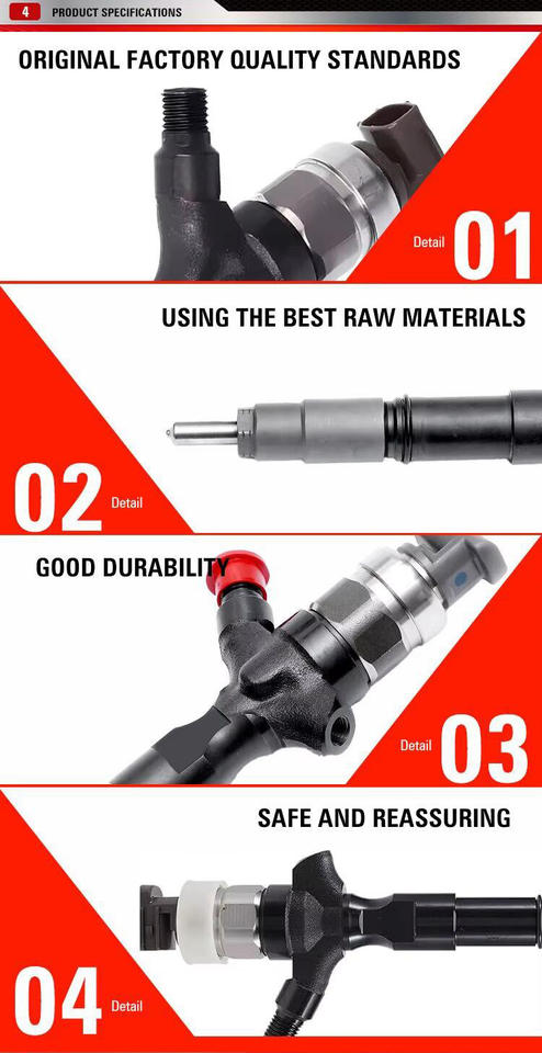 Auto Parts Car Engine Common Rail Nozzle Inyectores Diesel Fuel Injector for Nissan Patrol Navara Urvan Caravan Terrano Frontier