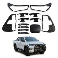 Toyota Hilux 2015-2024 Weather Shields Slimline (Set of 4)