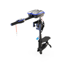 Load image into Gallery viewer, 48V 10HP Electric Outboard Motor – Battery Powered Boat Engine with App Control, High Thrust Marine Outboard