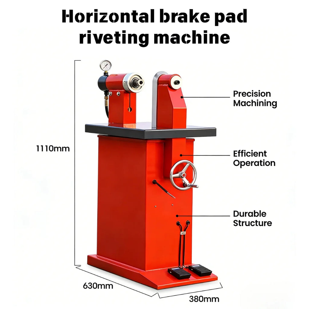 Cost-Effective Horizontal Brake Shoe Riveting Machine, Boost Productivity for Auto Repair Shops & Brake Component Factories