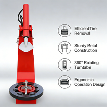 Load image into Gallery viewer, Multifunctional Tire Changer, Hydraulic Operation, High Efficiency, Perfect for Tire Shops &amp; Auto Repair Workshops