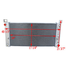 Load image into Gallery viewer, 4 Row Aluminium Radiator Fits 2003-09 Chevy Kodiak GMC Topkick C4500 C5500 C6500 6.6L 8.1L