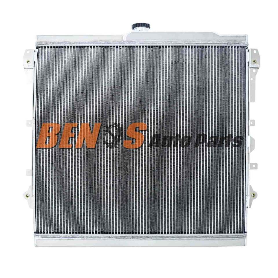 4 Row Aluminum Radiator Shroud Fan for 2007-14 Toyota Tundra Sequoia 4.6L 5.7 V8