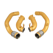 Load image into Gallery viewer, BMW M5 F90 / M8 F91 F92 F93 2018-2023 S63 4.4T Twin-Turbo V8 Ceramic Coated Stainless Steel Downpipes