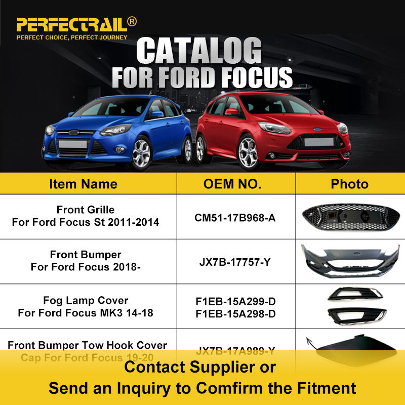 PERFECTRAIL Car Accessories Auto Engine Suspension Body Kit Spare Parts for Ford Focus MK3 MK2 MK1 ST RS