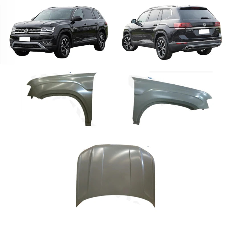 Volkswagen Teramont / Atlas 2017– Front Fender LH / RH and Bonnet 3CG821021 3CG821022 3CG823031E