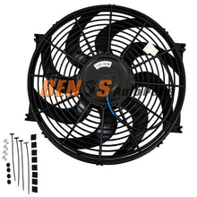 Load image into Gallery viewer, 14 Inch Electric Thermo Fan for Radiator with Mounting Kits