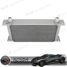 Load image into Gallery viewer, Universal 19 Row Aluminium Transmission Oil Cooler