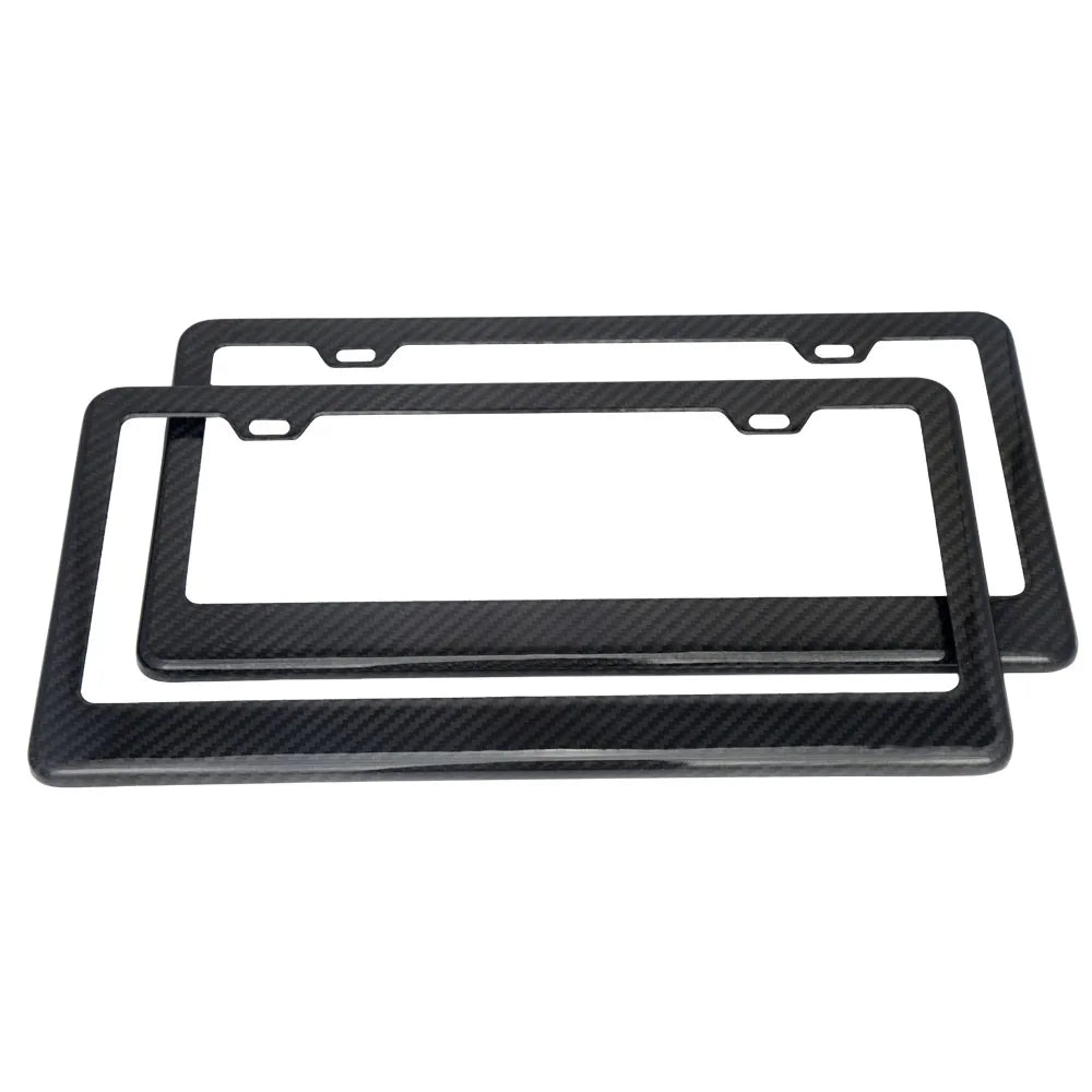 Real Carbon Fibre Licence Plate Frame - US Size