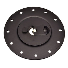 Universal Aluminium Racing Fuel Cell Cap and Insert - 75mm Cap, 90mm Tank Hole