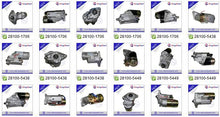 Load image into Gallery viewer, 12V 0.8KW 8T Korean Car Models New Auto Starter Motor Assy for Hyundai I10 Accent Kia Rio 2011- 36100-2B100