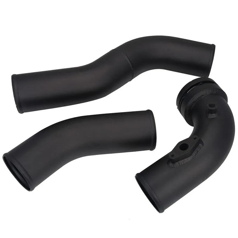 BMW F20 / F30 / F31 N20 125i 320i 328i 3 inch Black Aluminium Intake Charge Pipe Kit