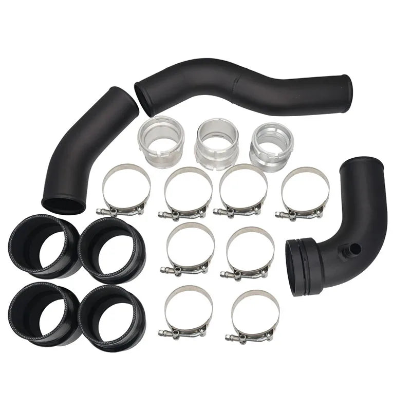BMW F20 / F30 / F31 N20 125i 320i 328i 3 inch Black Aluminium Intake Charge Pipe Kit