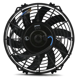 Universal 9 inch 12V 80W Slim Electric Radiator Cooling Fan - Push/Pull with Mount Kit