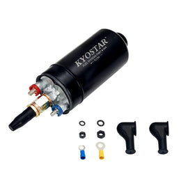 Universal External Fuel Pump 300LPH - E85 Compatible, M18x1.5, Black